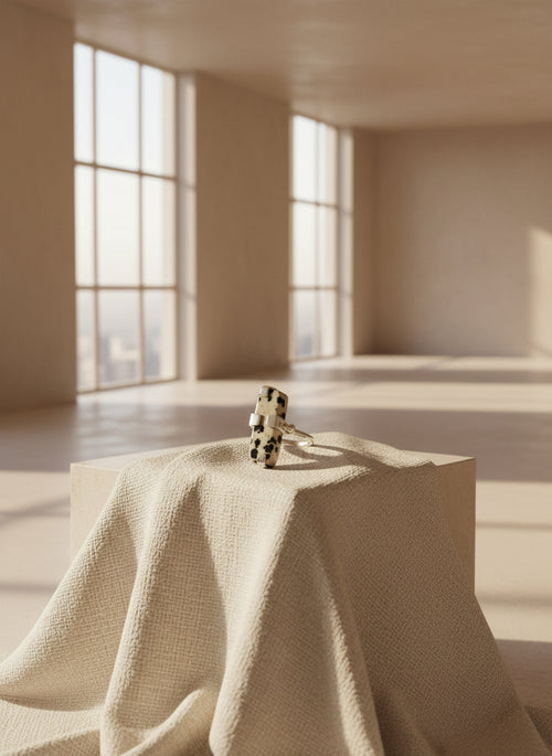 DALMATIAN STONE RING